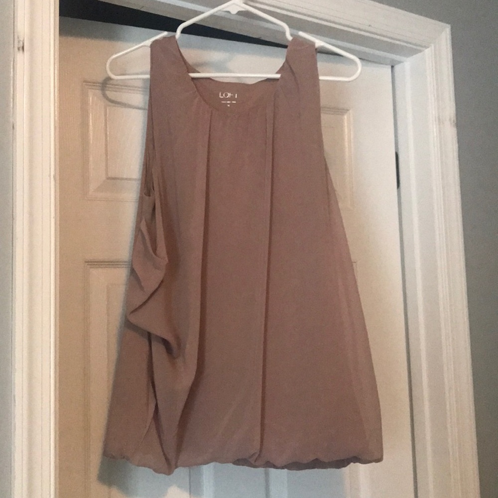 Loft asymmetrical top